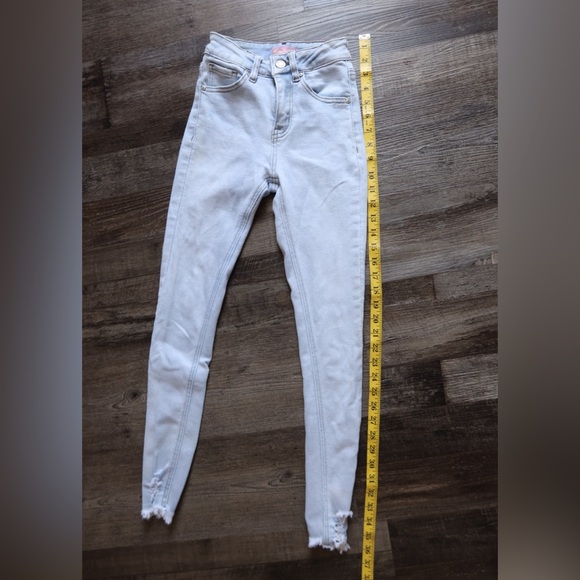 BAMBOO Light Blue Skinny Jeans - Picture 6 of 9